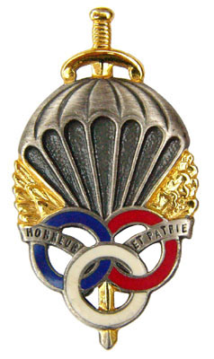 Insigne du brevet prémilitaire de parachutiste