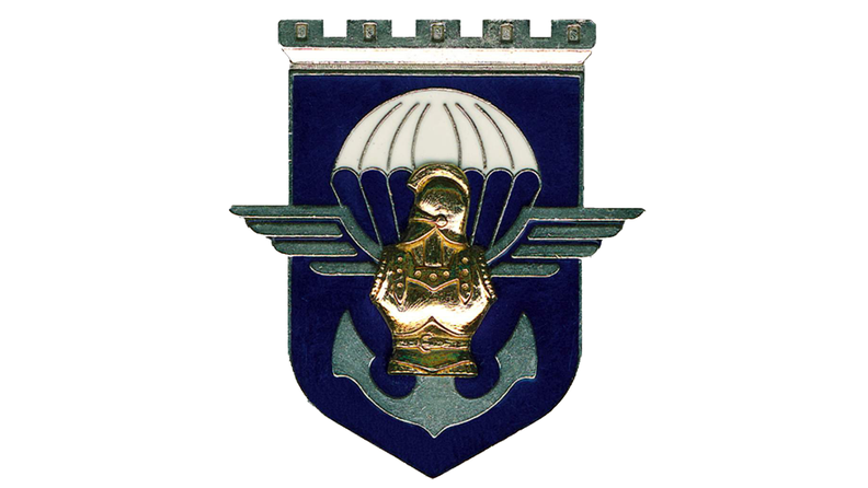 Insigne du 17e régiment du génie parachutiste, publié par le ministère des Armées